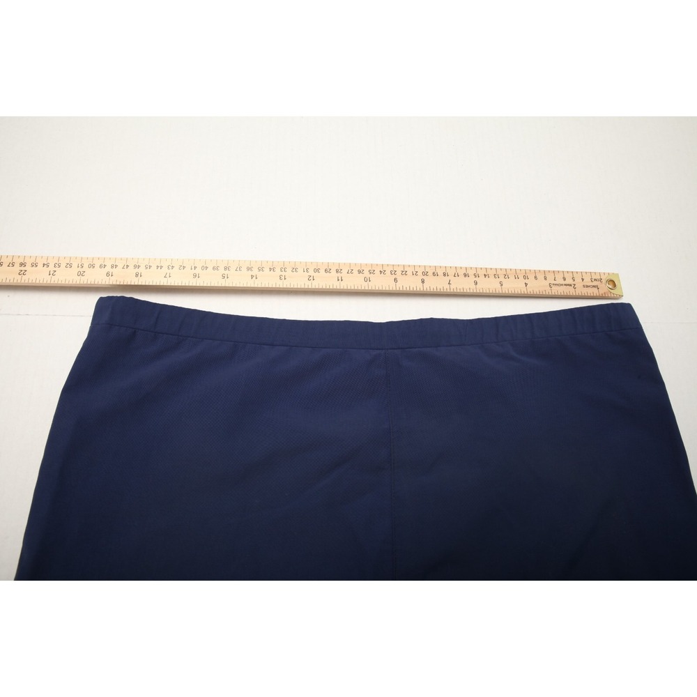 Vintage Eddie Bauer Pants Mens Medium Blue Nylon Goretex Waterproof Zip Ankles - Picture 9 of 16